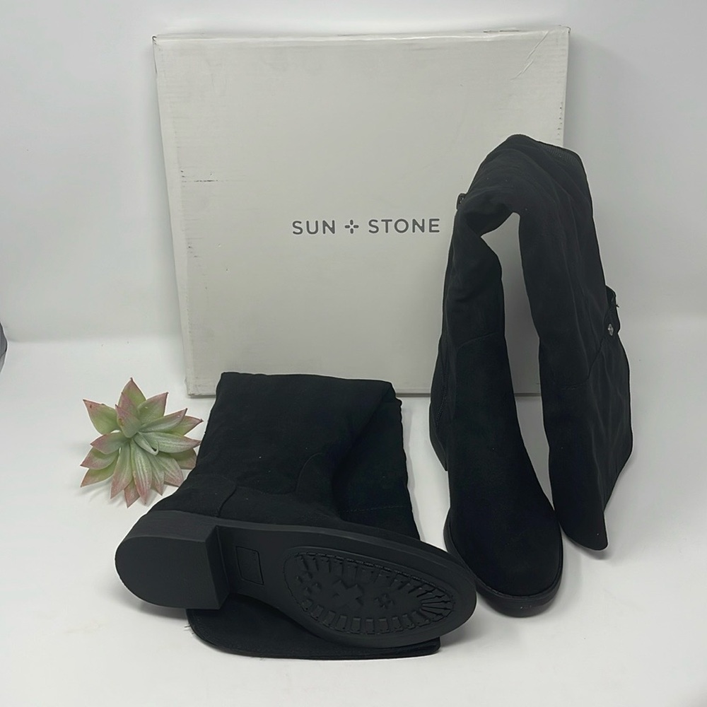 Sun + Stone Allicce Over-The-Knee Boots